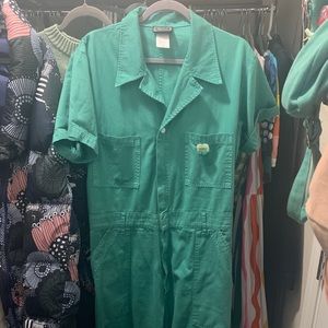 Big Bud Press Seafoam Green Size XL Jumpsuit Short